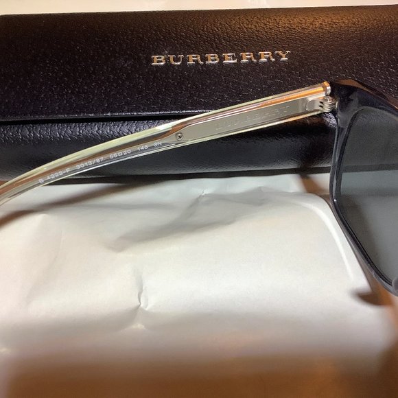 BURBERRY Sunglasses BE4222F 3013/87 55mm 20-145 - Clear Smoke - Picture 6 of 12